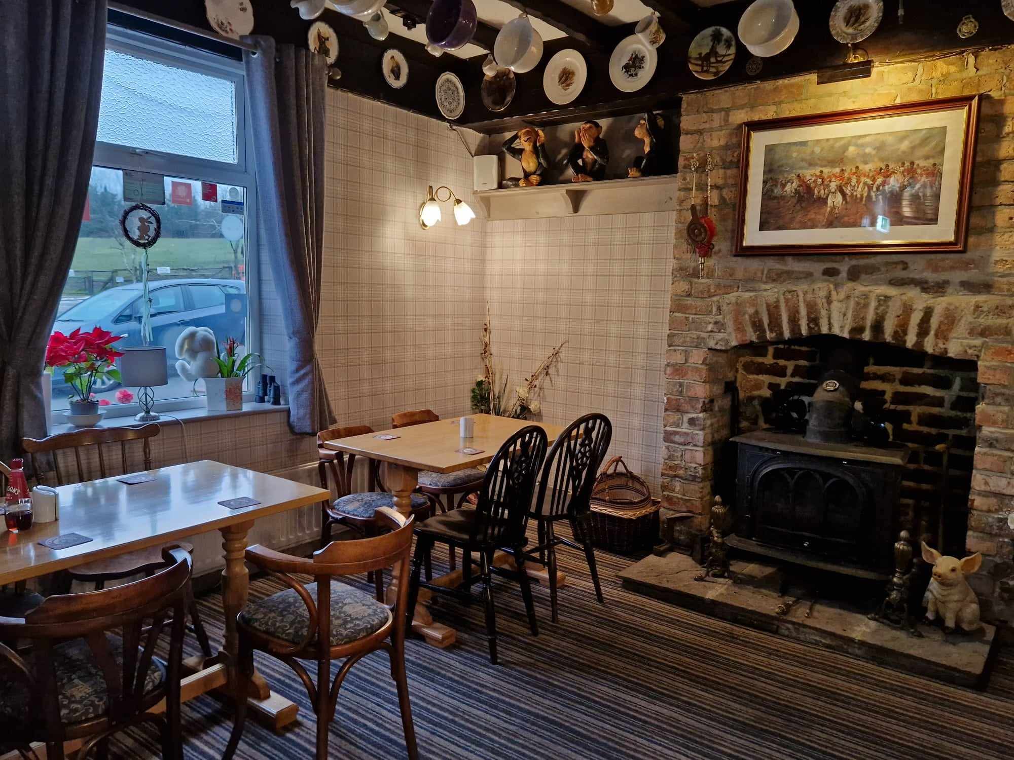 Welcoming interior of The Royal Oak